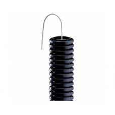 electrice prahova - tub copex, flexibil ignifug, cu fir de tragere, 16 mm, gewiss, negru - gewiss - dx15116r