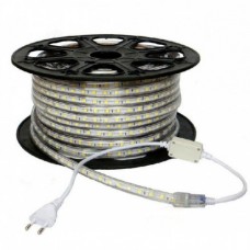 electrice prahova - banda led 220v 60led/m 14.4w/m ip65 r5050 6400k - odosun - od6653