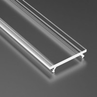 Capac dispersor transparent, pentru profil aluminiu 05-30-0530, lungime 1m